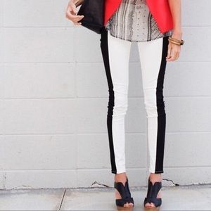 Rag and bone white denim